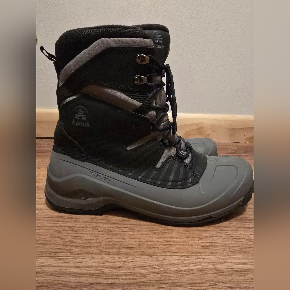 Men's Kamik Men's Iceland 200g Waterproof Insulated Winter Boots Size 10
